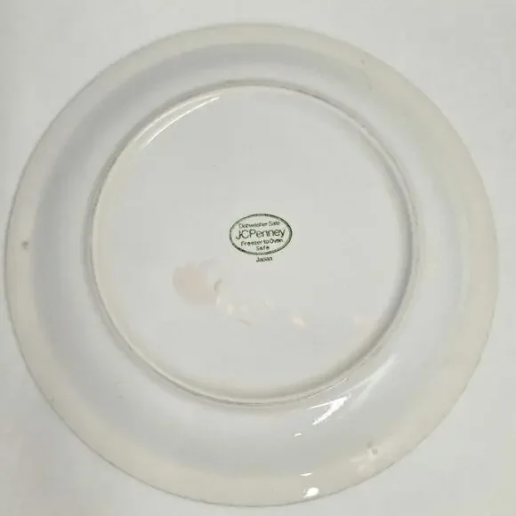 Vintage JC Penney Strawberry Plate 7.25" – Retro Kitchen Collectible - Picture 3 of 4